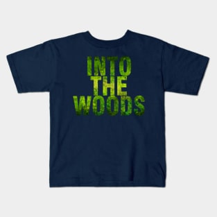 Into the woods | Lighter Green Kids T-Shirt